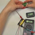 Instruments for testing lead-acid batteries Instrument for determining battery capacity
