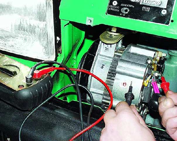 Sådan måles spændingen på generatoren. Blog ›Sådan kontrollerer du en bilgenerator egne hænder
